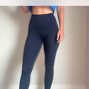 lululemon athletica Navy blue high waisted Leggings